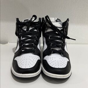 Nike Dunk High Black & White “Panda” Sneakers – Size 7.5 – Excellent Condition